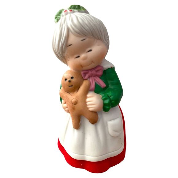Jasco Winter Wonderland Santa & Mrs Claus Christmas Bell Figurines Set 4.5" - Picture 7 of 10